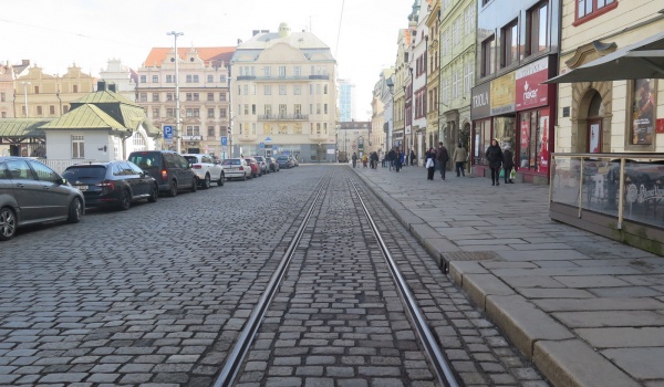 Rekonstrukce tramvajové tratě na ulici Zbrojnická v Plzni