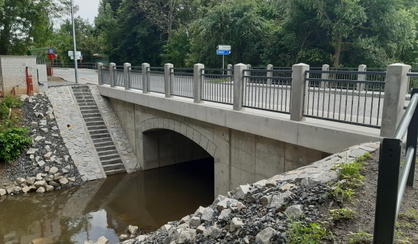 Rekonstrukce mostu ev.č. 33312-3 přes Říčanský potok
